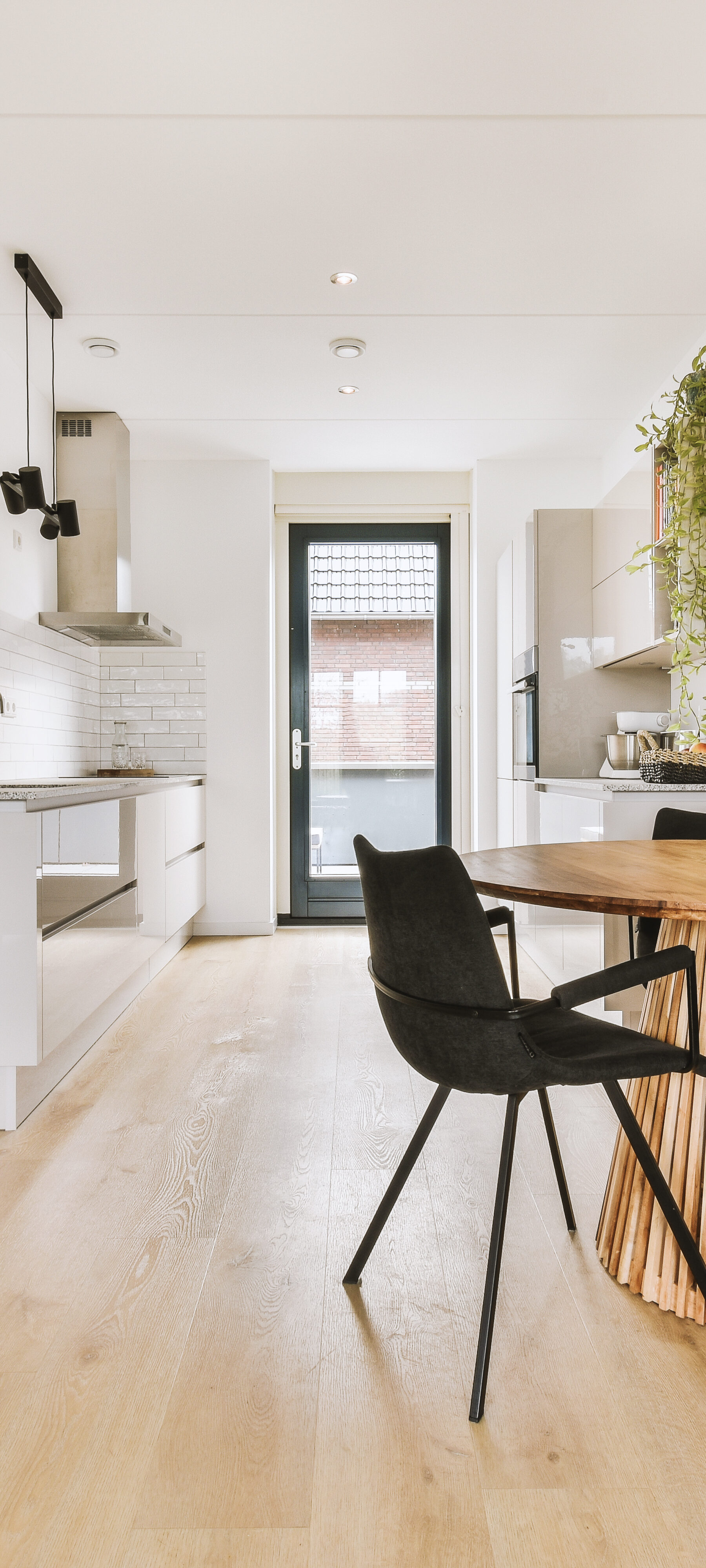 Studio Apartment Interior With Wooden Furniture